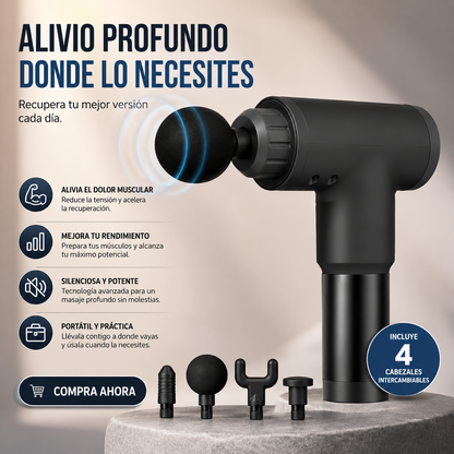 Pistola de Masaje FASCIAL GUN(KH-320)–Relajación y Recuperación