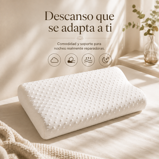 Almohada Cervical con Memoria — Descansa como mereces