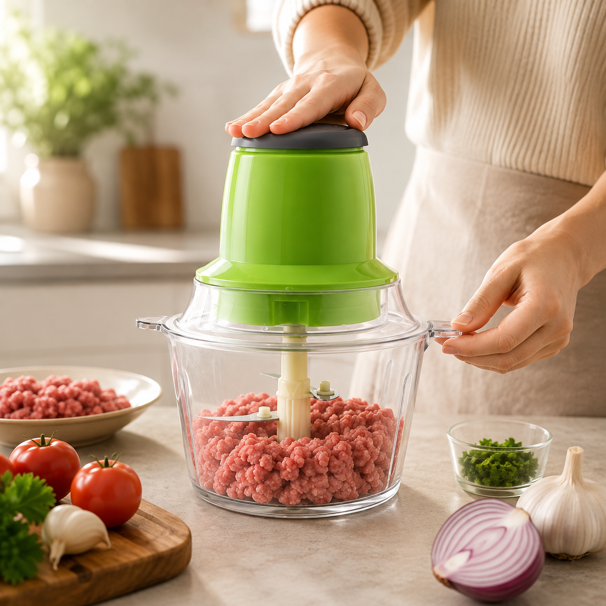Picador de Carne 2L — Potencia y practicidad en tu cocina
